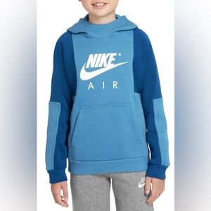 Nike Kids Two-Tone Blue Hoodie Size: XL (Kids)